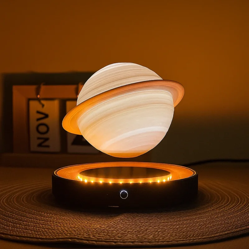 3D Saturn Space Lover Magnetisch Schwebende Lampe | Karnz