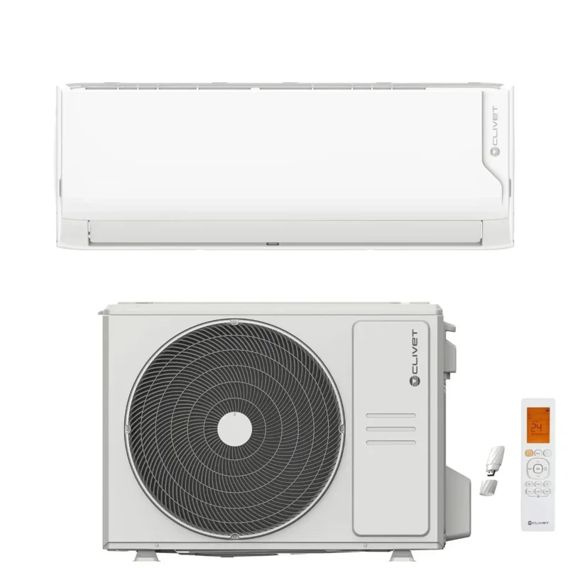 clivet condizionatore clivet cristallo2 12000 btu ima1 y 35m r 32 wi fi integrato