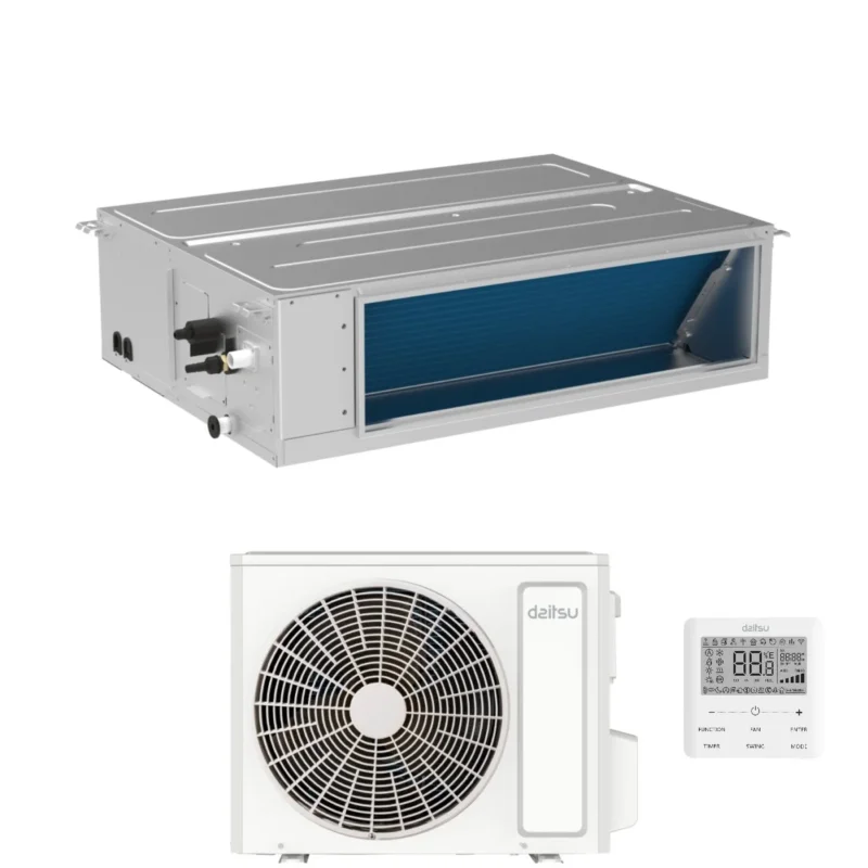 daitsu condizionatore canalizzato daitsu 30000 btu acd30kdbs r 32 wi fi integrato con comando a filo