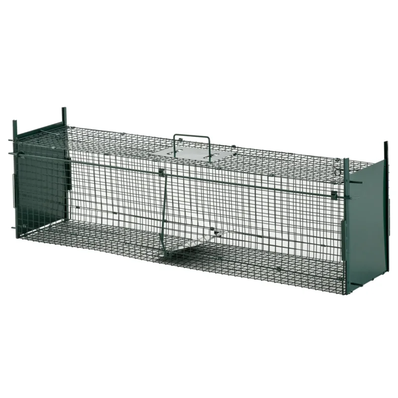 immagine-1-easycomfort-easycomfort-gabbia-trappola-per-animali-vivi-con-doppia-porta-trappola-per-conigli-gatti-e-piccoli-animali-100x25x28cm-ean-8054111840934