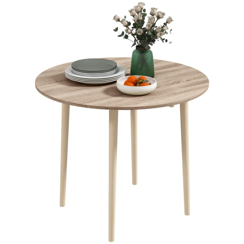 easycomfort easycomfort tavolo pieghevole moderno a ribalta per cucina e soggiorno in truciolato 89x73 5 cm
