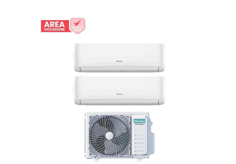 hisense area occasioni 2902 condizionatore dual split hisense hi comfort 99 con 2amw42u4rgc r 32 wi fi integrato