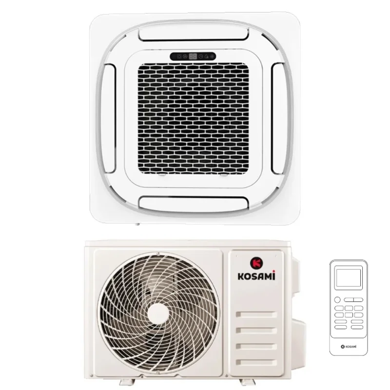kosami condizionatore a cassetta kosami 12000 btu r 32 wi fi integrato con griglia e telecomando