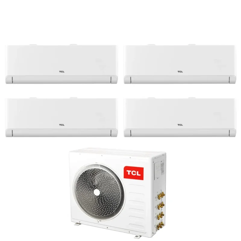 tcl climatizzatore condizionatore tcl quadri split inverter serie breezein 9121212 con mt3240 r 32 wi fi integrato 9000120001200012000