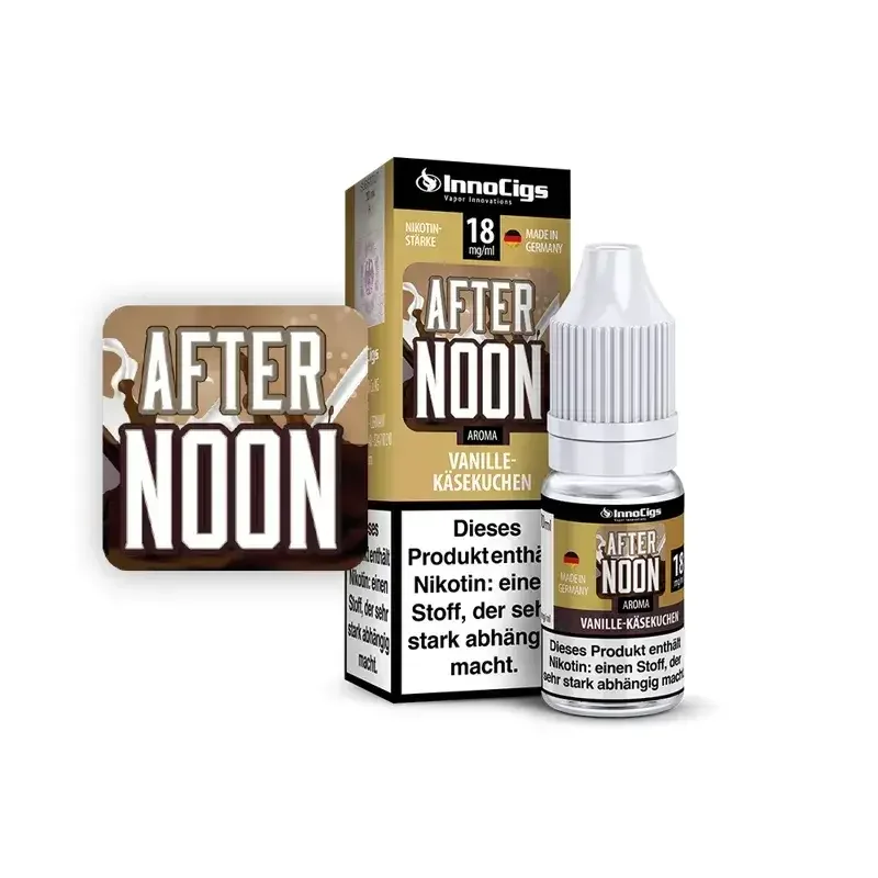 Innocigs - Afternoon Vanille-Käsekuchen - Liquid 10ml