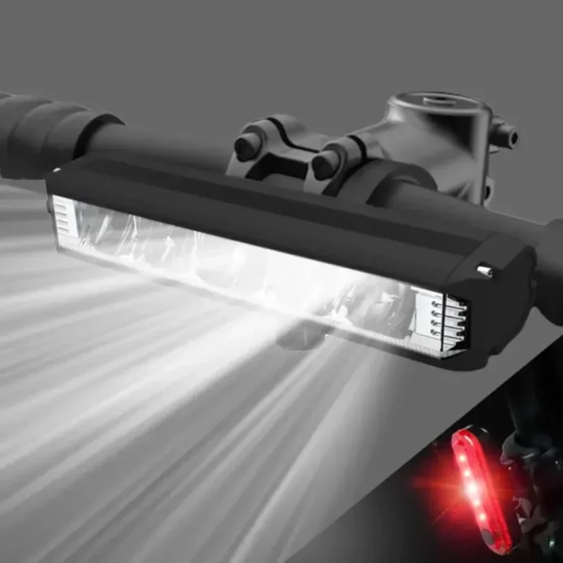 Leistungsstarker Fahrradfrontscheinwerfer 1400 Lumen – USB wiederaufladbar und wetterfest | Karnz