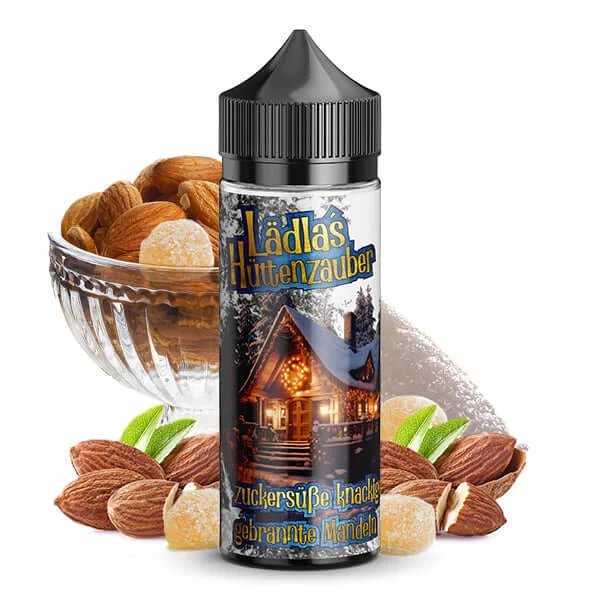 LÄDLAS - Hüttenzauber Zuckersüsse knackige gebrannte Mandeln - Aroma 10ml