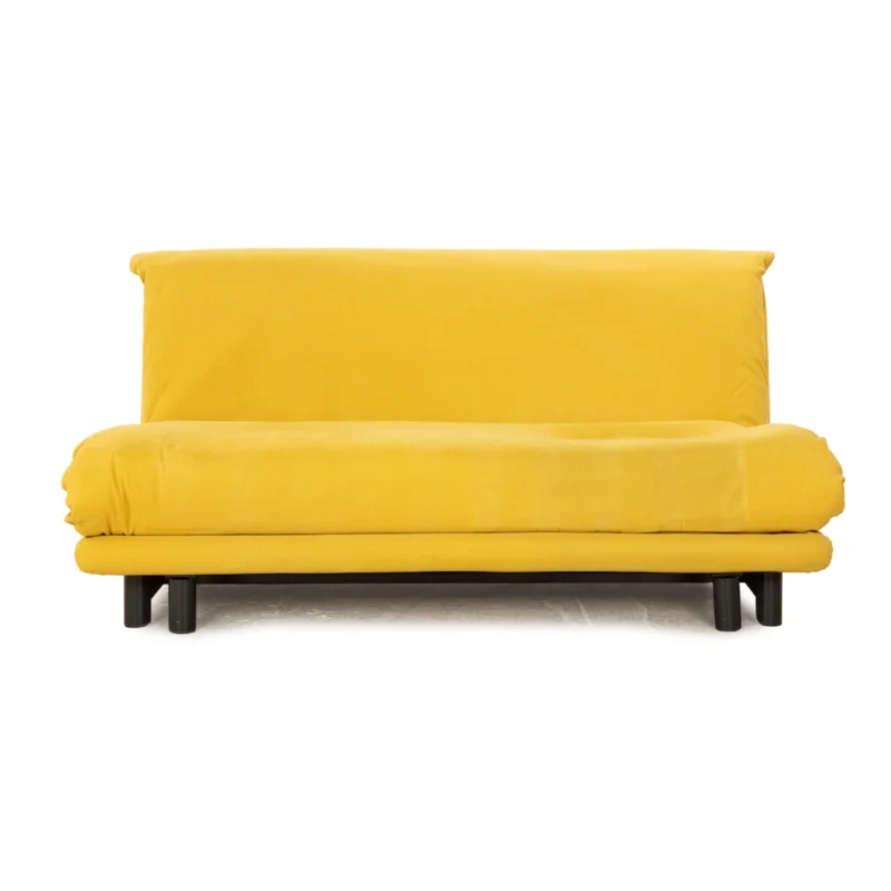 ligne roset Multy Stoff Dreisitzer Gelb Schlafsofa manuelle Funktion