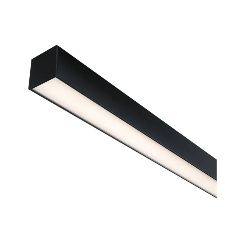 Linion Lichtkanal Lichtkanal 1,5m 24V 25,5W 3000K Signalschwarz - Paulmann - 98169