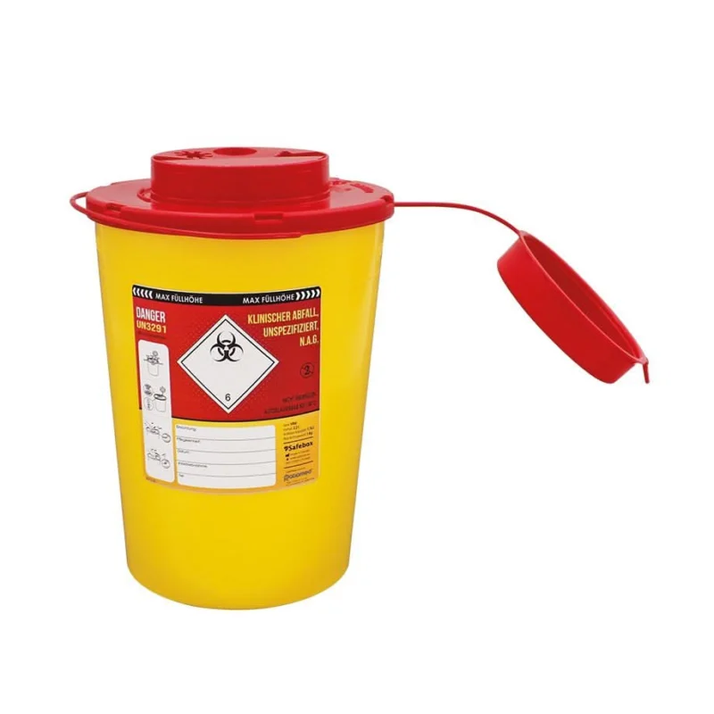 Kanülenabwurfbehälter Safe-Box – Nadelabwurfbehälter 0,25 L bis 11 L