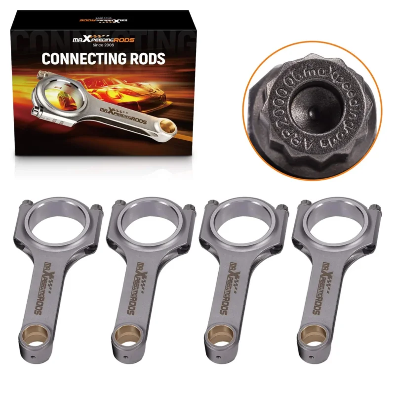 Neu 4x 4340 Pleuel Connecting Rods kompatibel für Honda Acura B18a B18b B20b B20z Engine 5.394