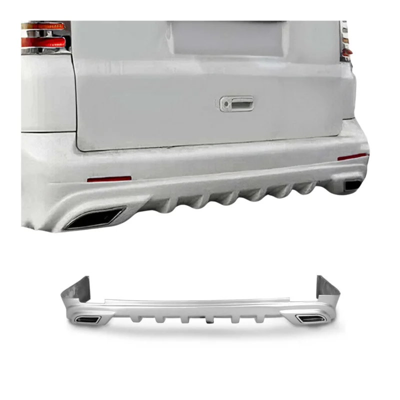 Unterfahrschutz Spoiler Lippe für VW T6 Transporter 2015-2019 Liniert