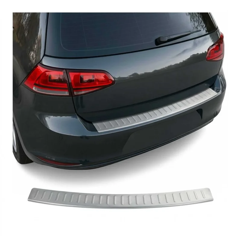 Ladekantenschutz Stoßstange für VW Golf Sportsvan mk7 2012-2019 Chrom gebürstet