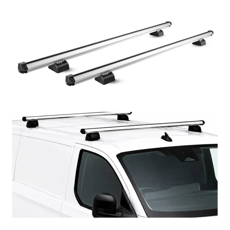 Dachträger für Ford Custom Transit I 2012-2023 H1 2-Träger Aluminium Silber