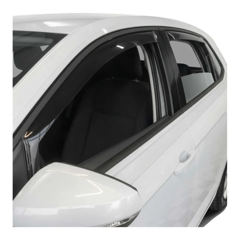 Windabweiser Regenabweiser für VW Polo 2017-2026 Dunkel Acryl 4tlg