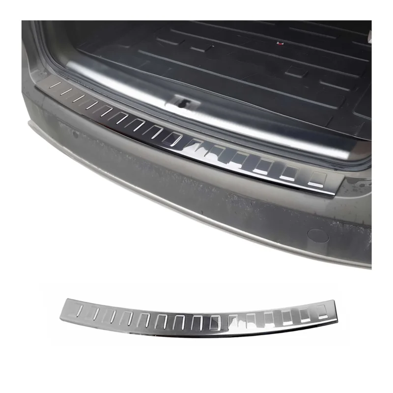 Ladekantenschutz Stoßstange für Audi A4 B8 Avant Allroad 2008-15 Edelstahl Chrom