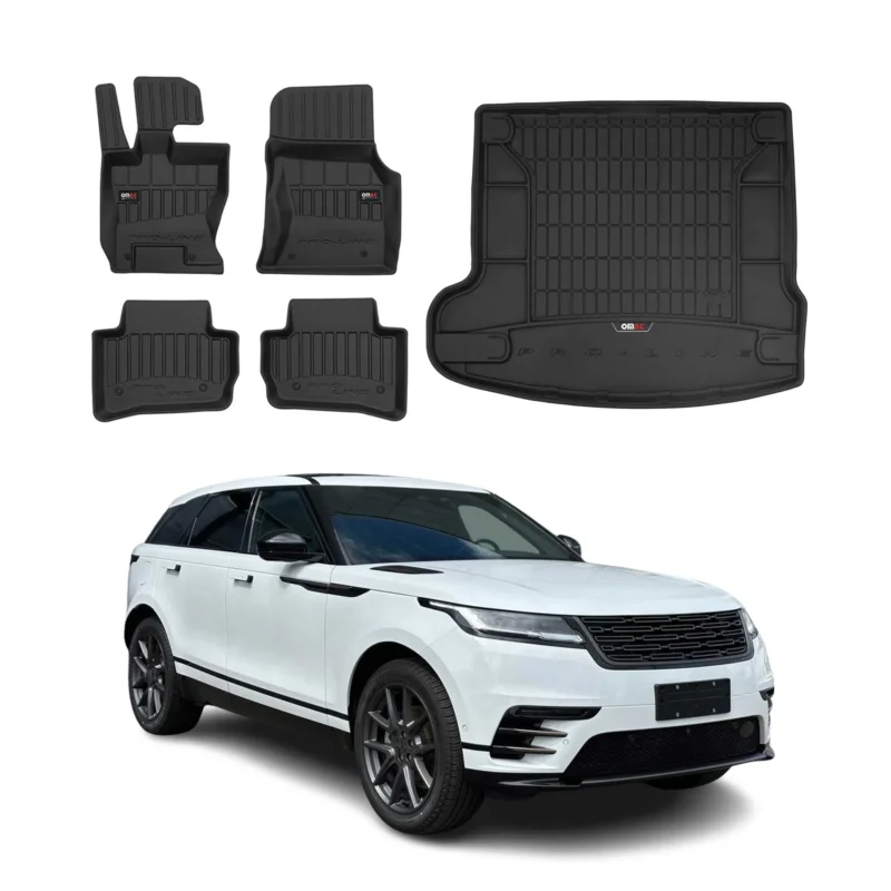 OMAC Fußmatten & Kofferraumwanne für Range Rover Velar L560 2017-2026 Gummi