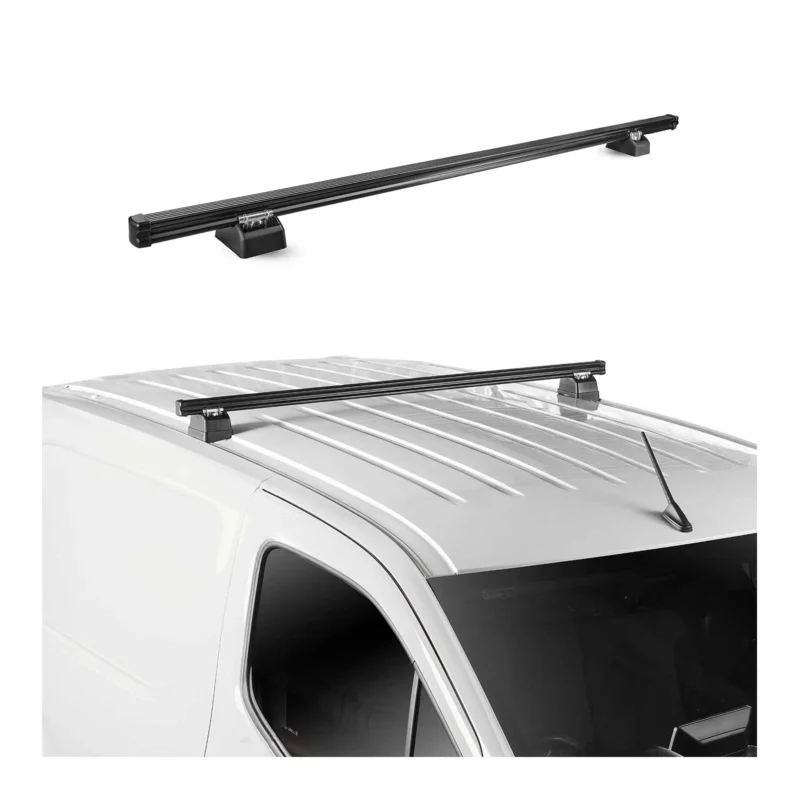 Dachträger für Opel Movano B 2010-2021 H1+H2 1-Träger Stahl Schwarz