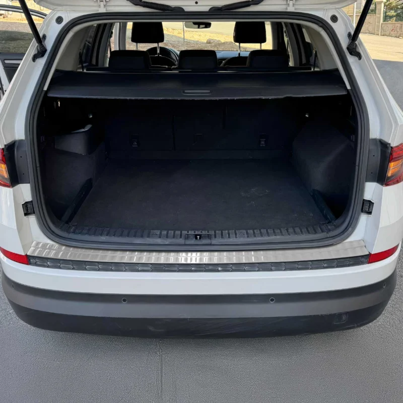 Ladekantenschutz Stoßstange für Skoda Kodiaq I 2016-2024 Edelstahl gebürstet