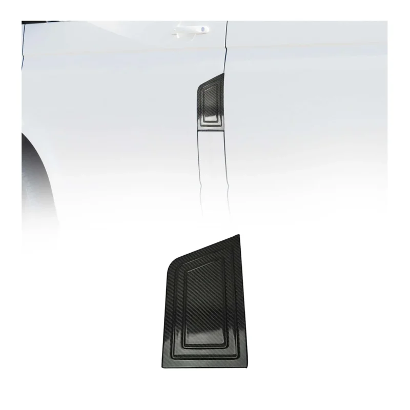 Tankdeckel Blenden Tankverschluss für VW Multivan T5 2003-2015 Kohlefaser Carbon