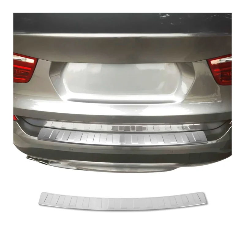 Ladekantenschutz Stoßstange für BMW X3 F25 2010-2017 Edelstahl Chrom gebürstet