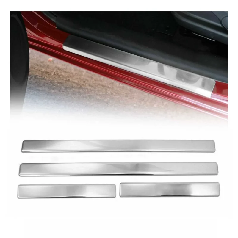 Chrom Einstiegsleisten Türschutzleiste für Peugeot 5008 2017-2024 Norm Edelstahl