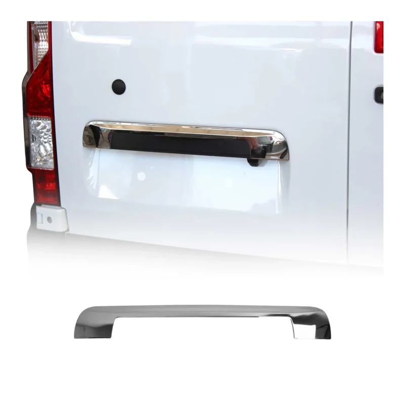 Kofferraumleiste Heckleiste Blende für Renault Master 2010-2018 Edelstahl Chrom