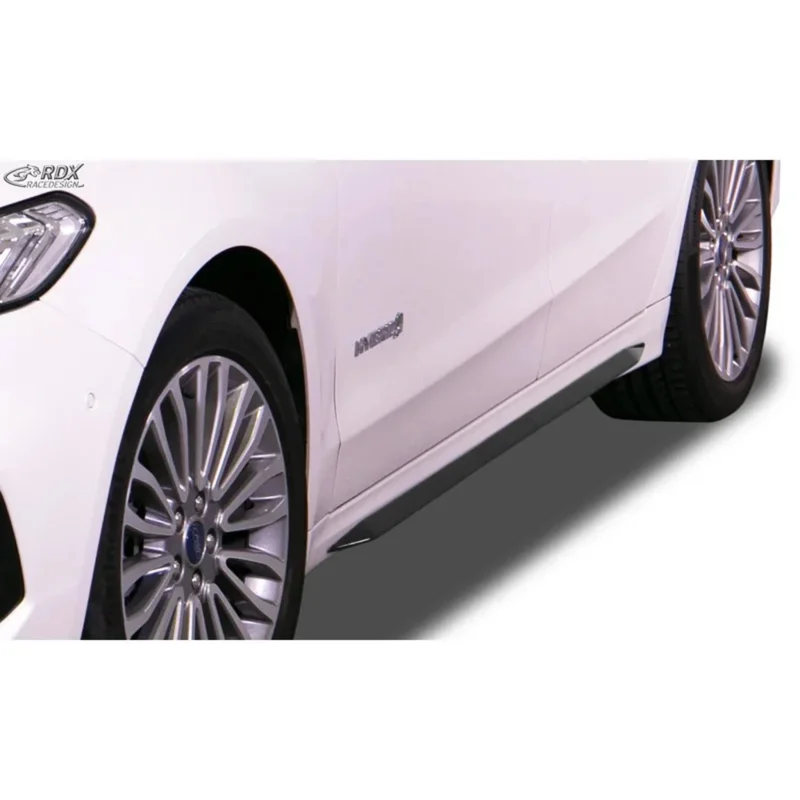 RDX Seitenschweller für Ford Mondeo V 2014- Slim ABS Schwarz 2er-Set TÜV
