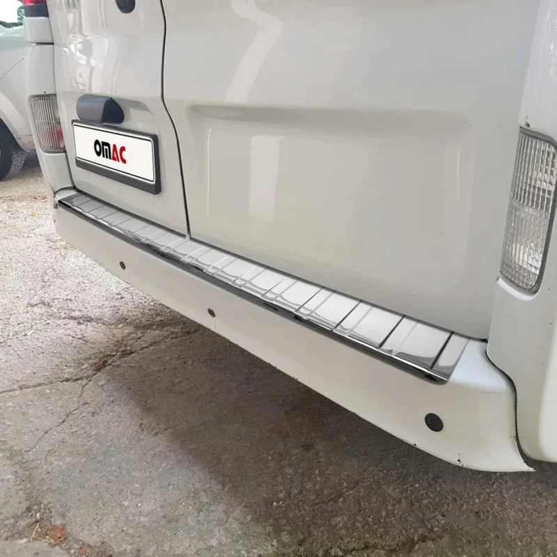 Ladekantenschutz Stoßstangenschutz für Opel Vivaro B 2014-2019 Edelstahl Chrom