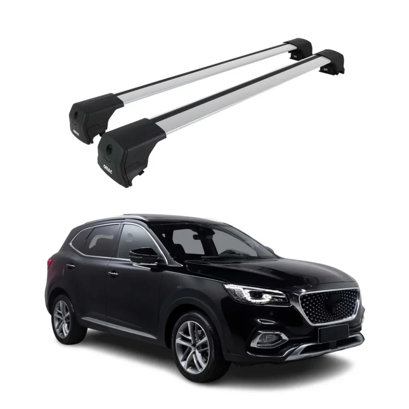 Dachträger Grundtäger für MG HS I 2018-2024 75kg Aluminium Silber 2 tlg