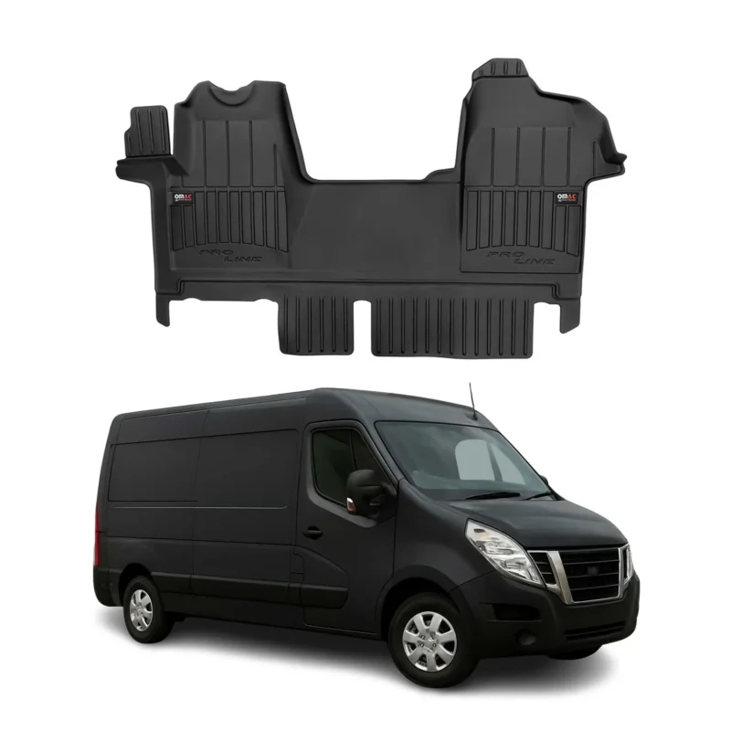 OMAC Gummi Fußmatten für Nissan NV400 2012-2022 Premium TPE Automatten 1tlg