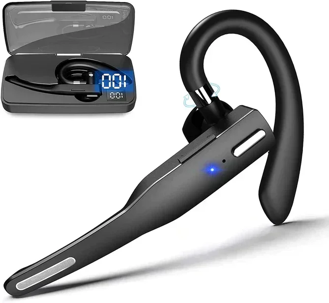 Karnz | Trucker Dual Mic Drahtloses Bluetooth 5.1 Noise Cancelling Headset/Ohrenhörer