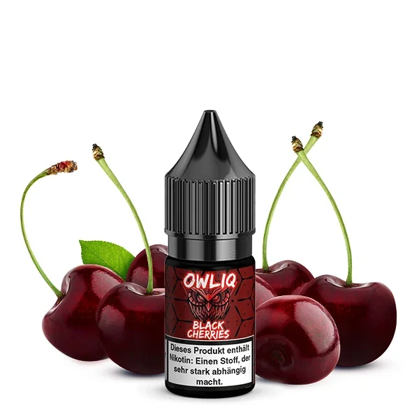 OWLIQ - Black Cherries Nikotinsalz Liquid 10 ml