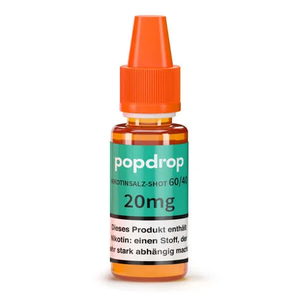 POPDROP - Nikotinsalz-Shot 60/40 – Nikotin Shot Produktfoto