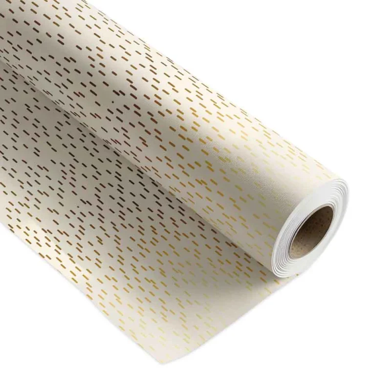 Geschenkpapier Golden Drizzle 50cm x 200mtr