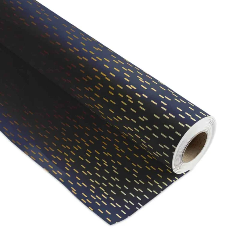 Geschenkpapier Midnight Drizzle 30cm x 100mtr