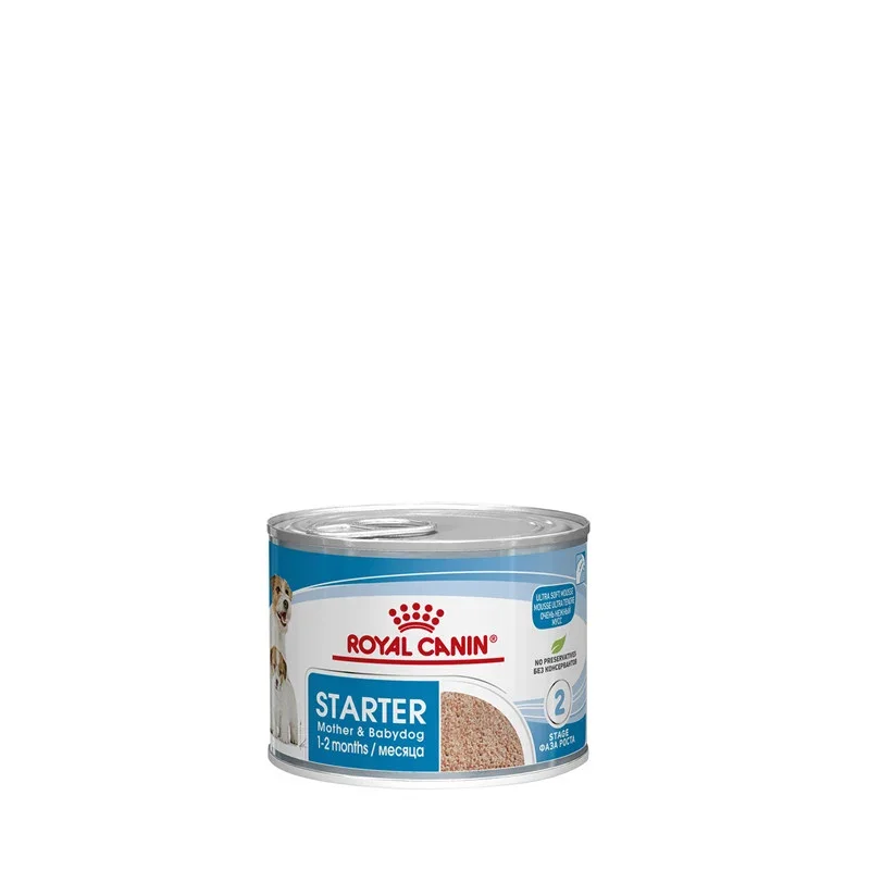 Royal Canin Starter Mousse Mother & Babydog wet dog food for pregnant and nursing bitches