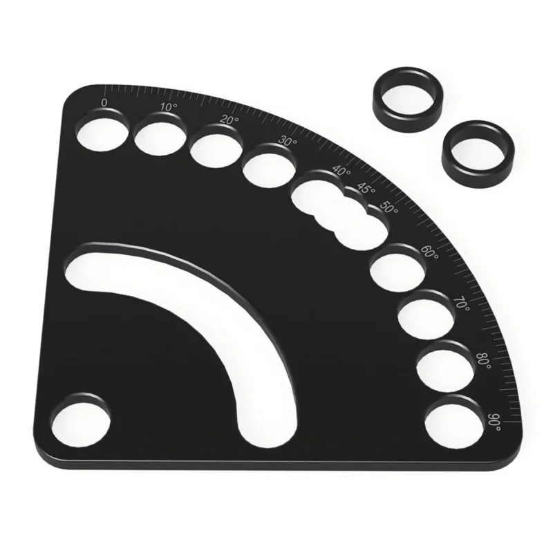 Produktansicht von Siegmund Winkel-Einstellschablone 130 mm 90° nitriert für System 16