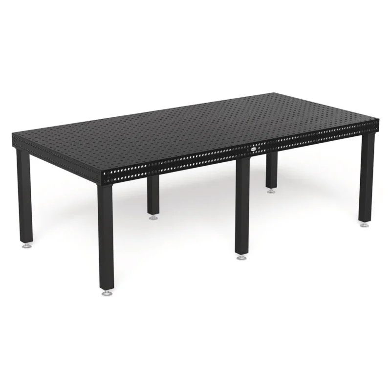 Produktansicht von Siegmund Schweißtisch 2400 x 1200 x 150 mm Professional 750 System 22 Plasmanitriert höhenverstellbar 500-800 mm