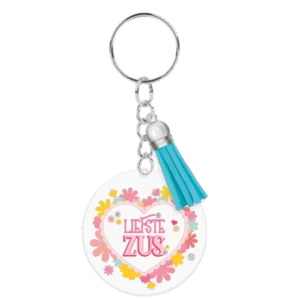 Sleutelhanger Liefste Zus van Paper Dreams koop je bij Partywinkel