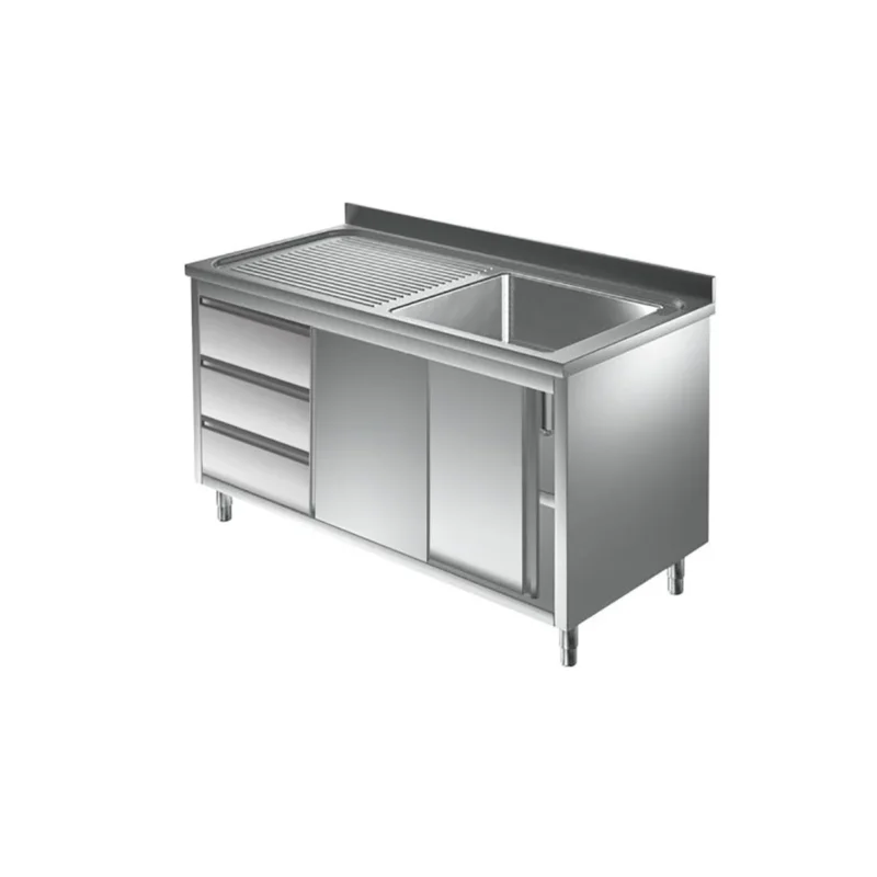Spülschrank mit Schubladenblock