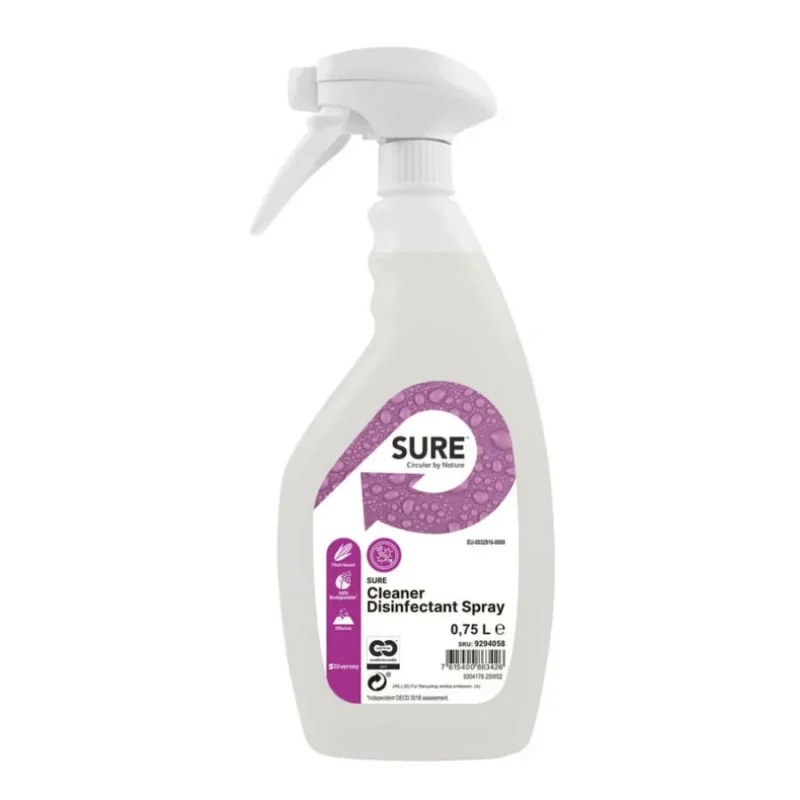 SURE Cleaner Disinfectant Spray Flächendesinfektionsreiniger 750 ml