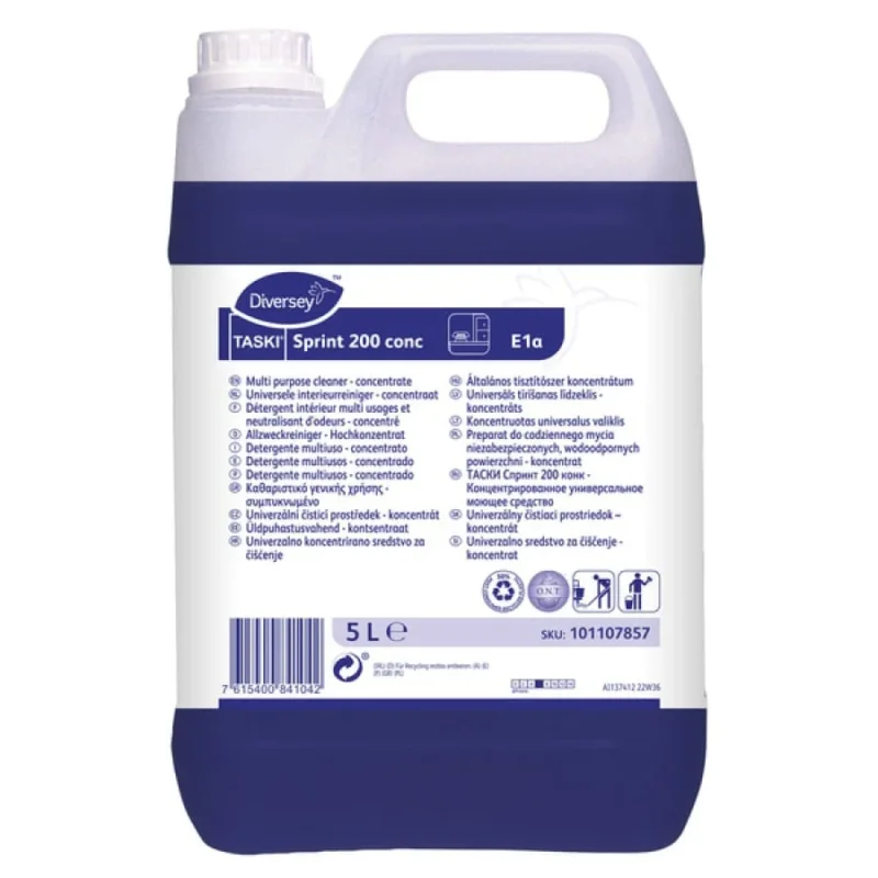 TASKI Sprint 200 conc E1a Flächenreiniger-Konzentrat Set (2 x 5 Liter)