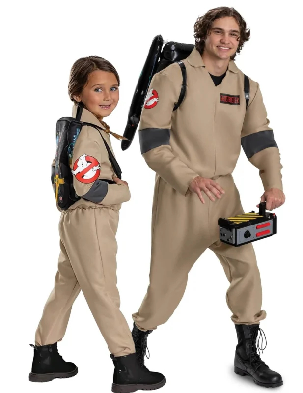 Ghostbusters™ Kostüm für Eltern und Kinder