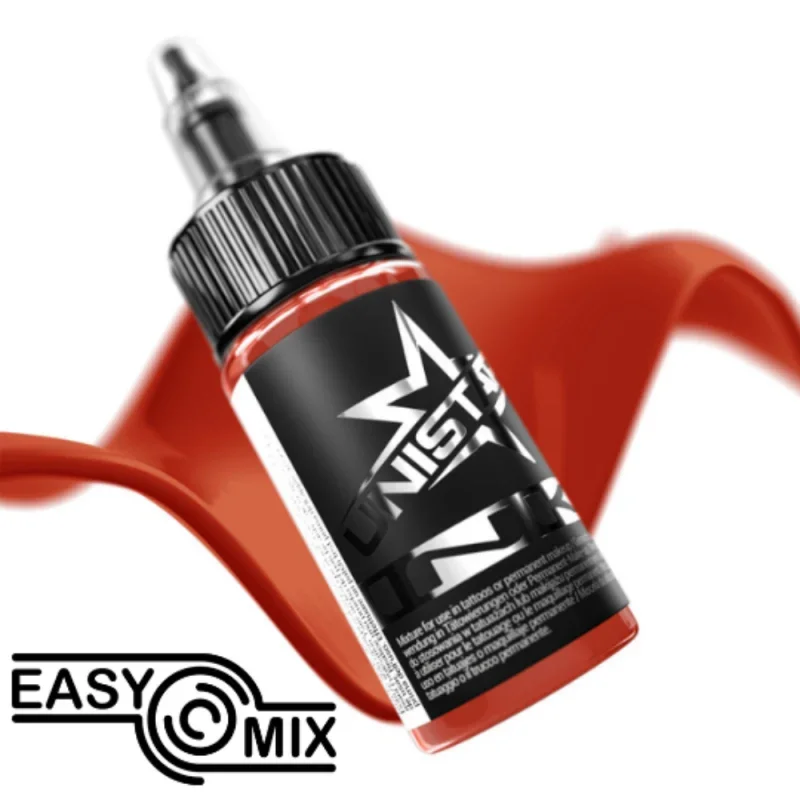 UNISTAR INK Top Basic Red 30 ml – REACH Tattoo Farbe Rot