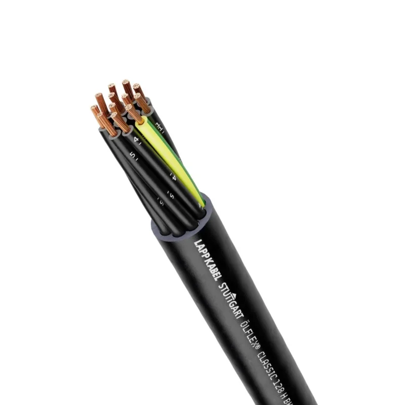 Lapp Kabel&Leitung - Energiekabel >= 1 kV, für ortsveränderlichen Einsatz ÖLFLEX CLASSIC 128 H BK 1123533/500 0,6/1 KV 12G1,5 − 500 Meter