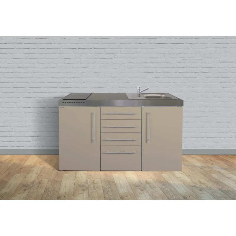 Stengel - Mini-Küche Miniküche Premiumline MPS4SA150KSGKFliBre Sand