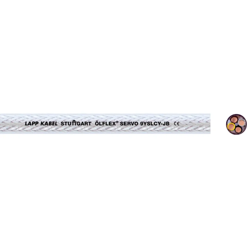 Lapp Kabel&Leitung - Energiekabel >= 1 kV, für ortsveränderlichen Einsatz ÖLFLEX SERVO 9YSLCY-JB 0037001/500 4G2,5 − 500 Meter