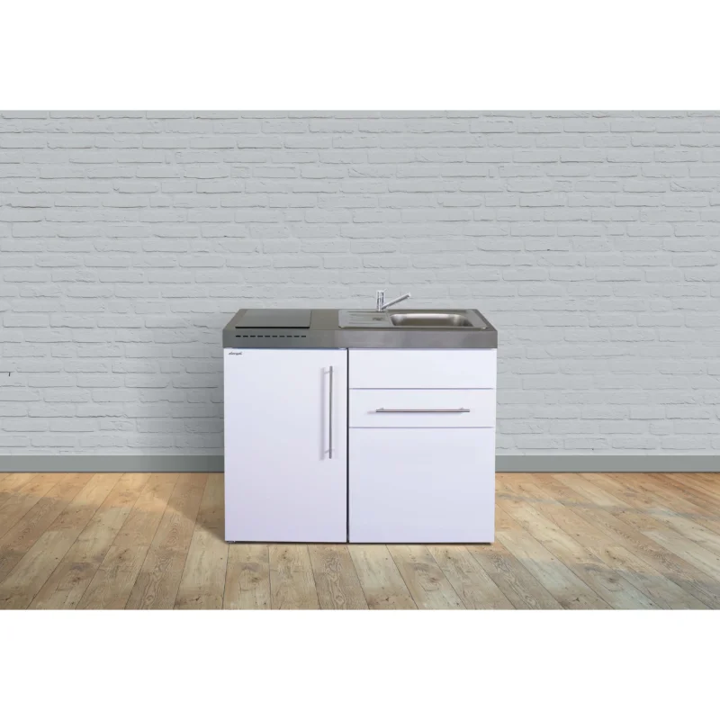 Stengel - Mini-Küche Miniküche Premiumline MPES110SKSIKFreBliS Edelstahl