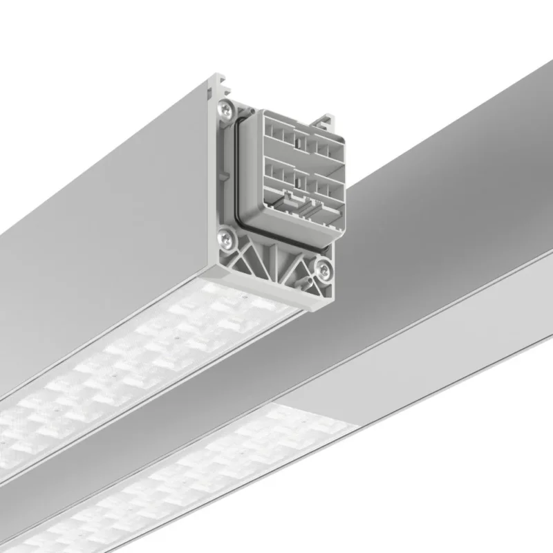 RZB - Geräteträger für Lichtbandsystem LED-Komplettmodul 4547mm 9545AS.840.476.501 14pol 4000K DALI alu
